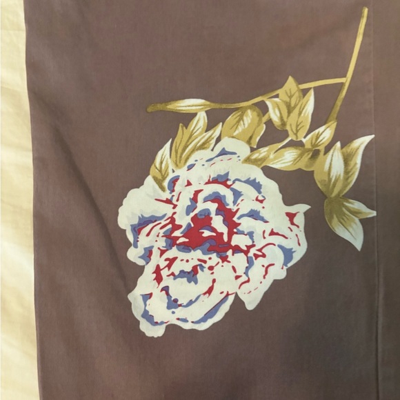 Johnny Was Printed Trousers with a Paperbag Waist - Picture 2 of 11